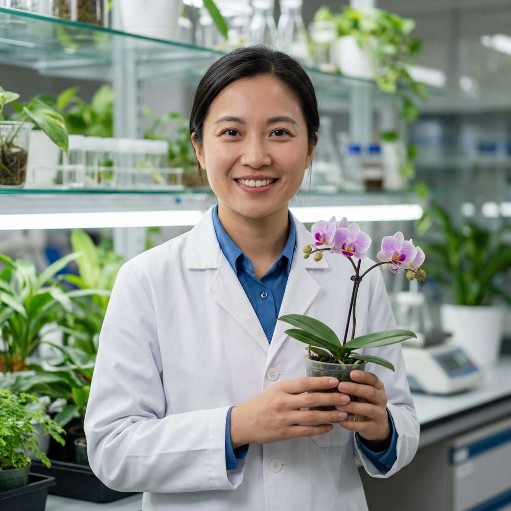 黄色仓库植物专家-林雨薇